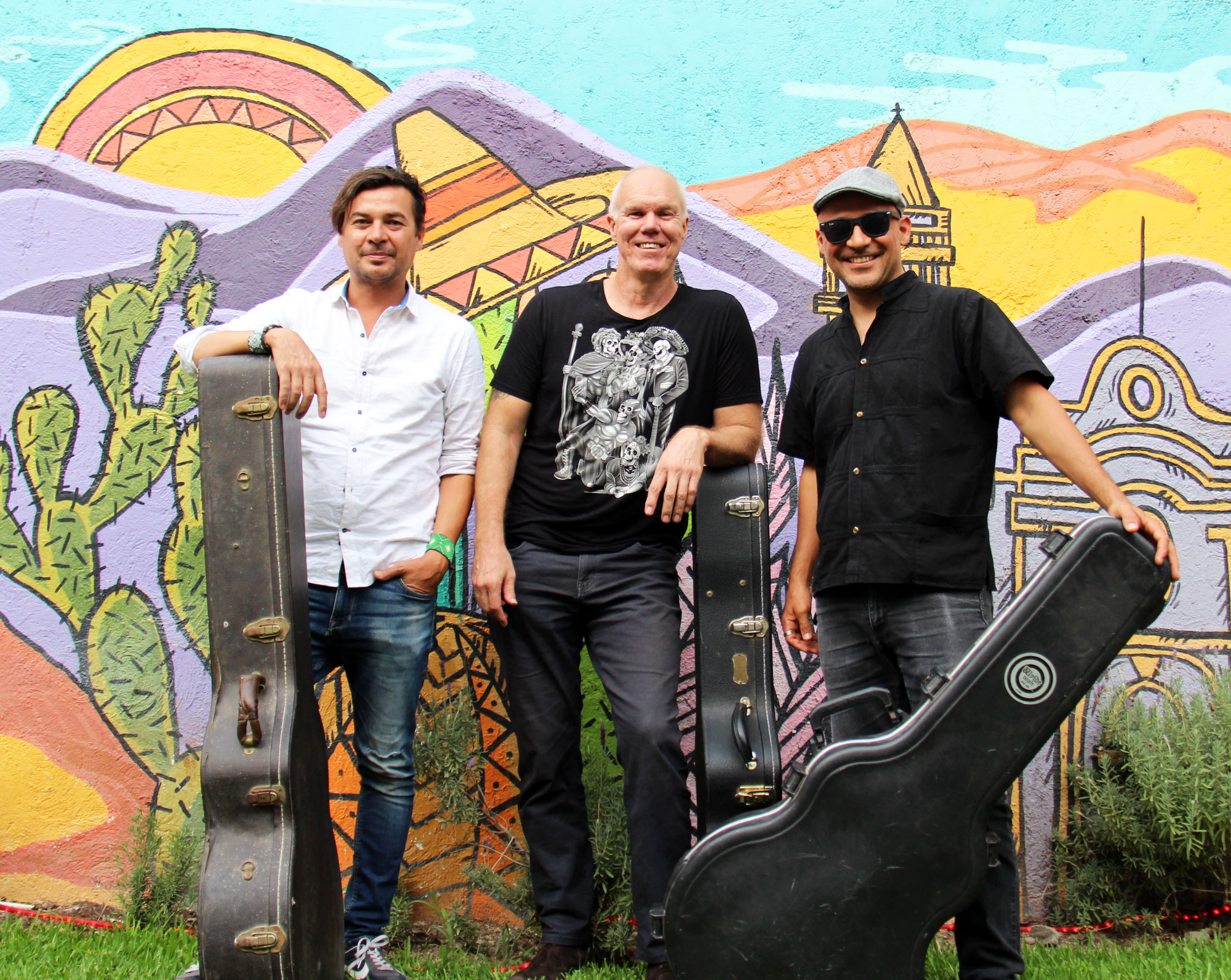 Gil Rios, Ross Hubbell, Juan Castanon by Stephanie Morgan