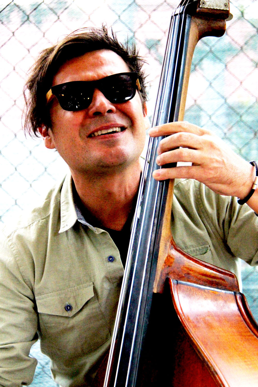 Gil Rios - Bass player, composer, musician by Stephanie Morgan