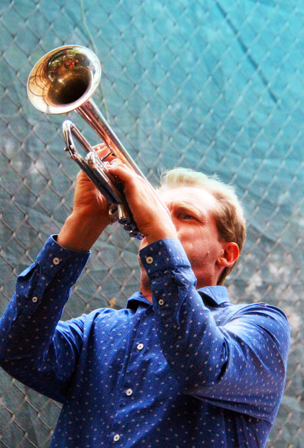 Arni Wernink - trumpet, musician by Stephanie Morgan