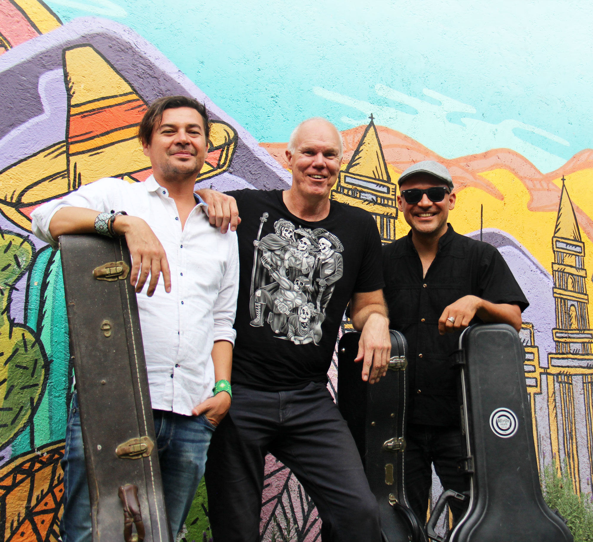 Gil Rios, Ross Hubbell, Juan Castanon by Stephanie Morgan