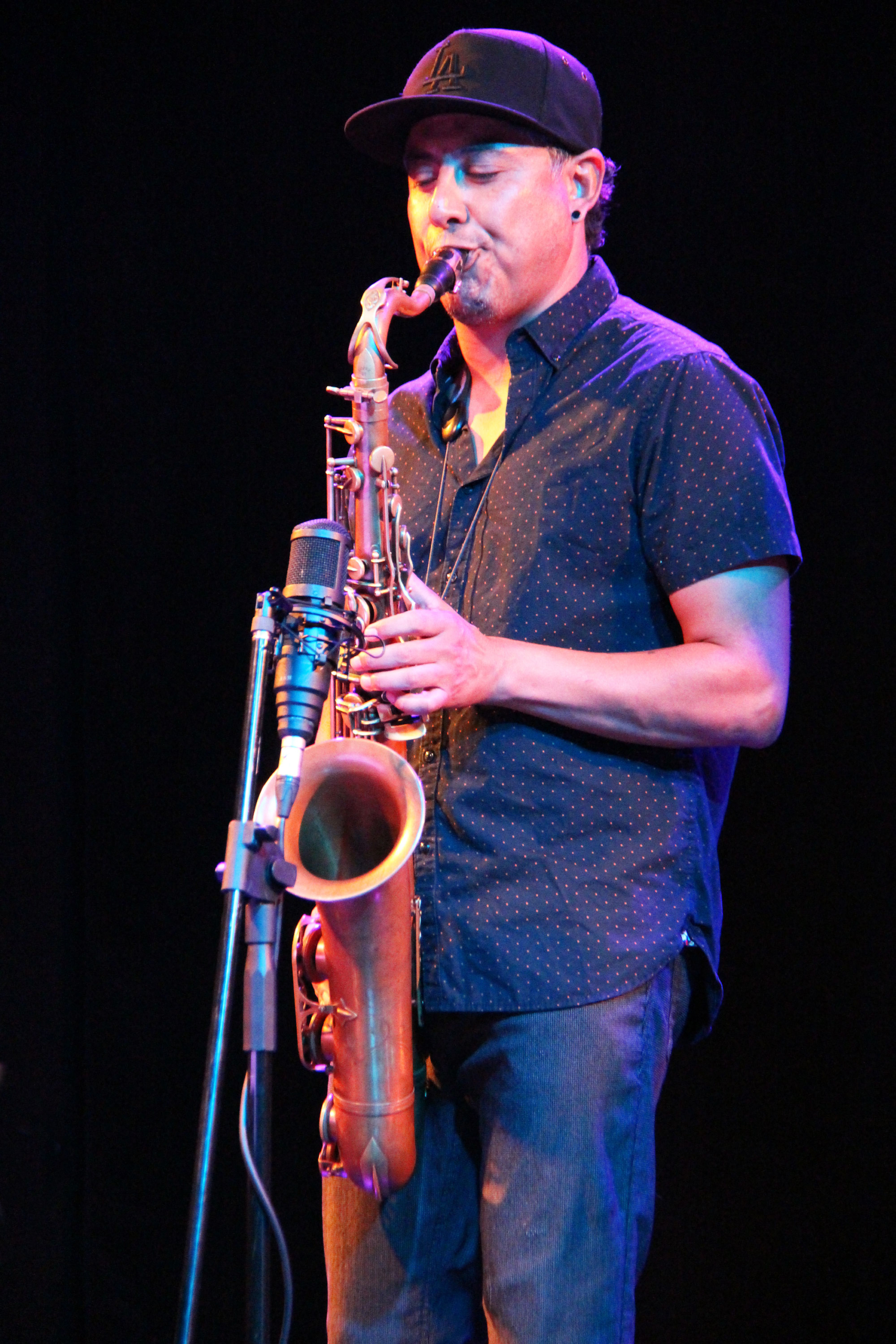 Chuko Sax musician by Stephanie Morgan