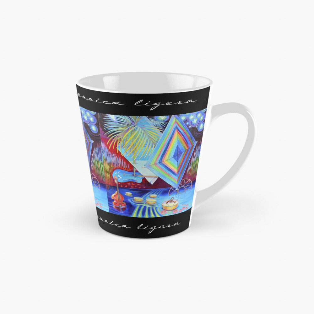 Música Ligera mug featuring Stephanie Morgan’s artwork