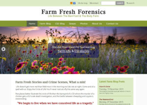 Farm Fresh Forensics Sheridan Rowe Writer/Blogger