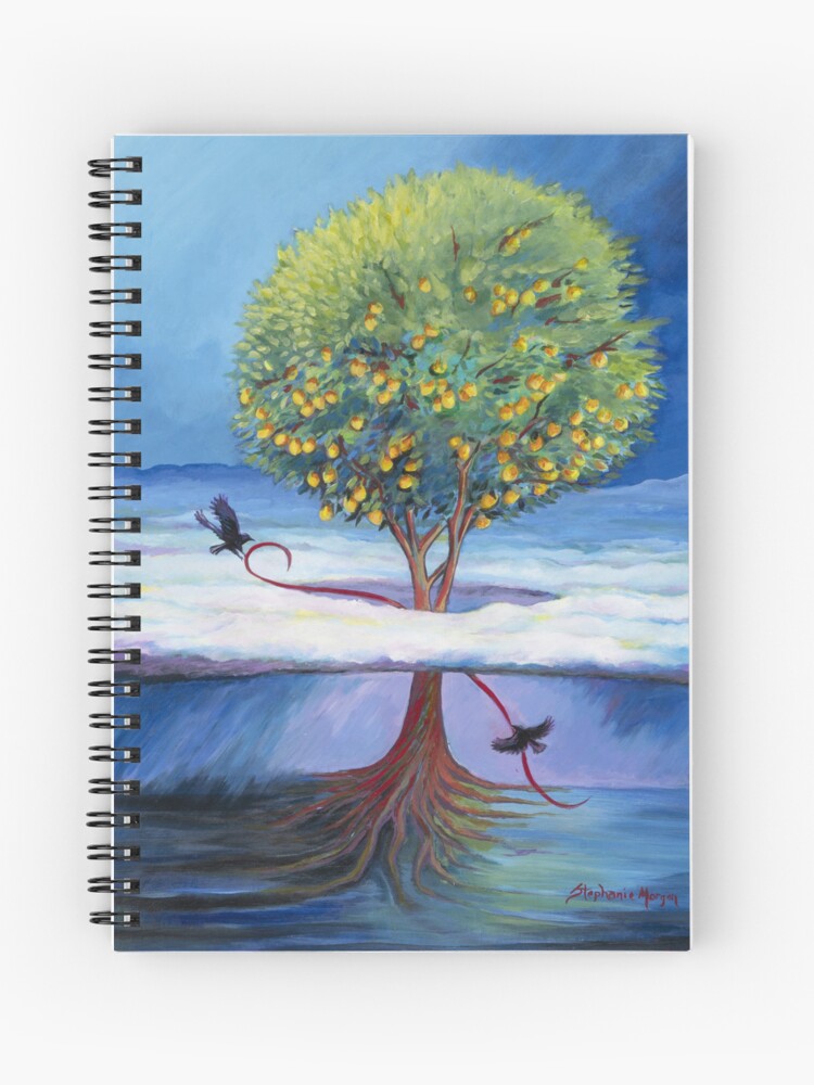 Lemon Tree notebook featuring Stephanie Morgan’s artwork